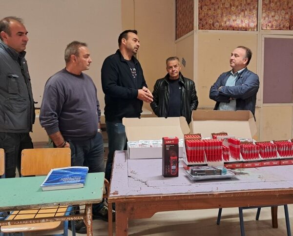 Επίσκεψη του Σ.Ε.Η.Λ στο 1ο ΕΚ Λάρισας