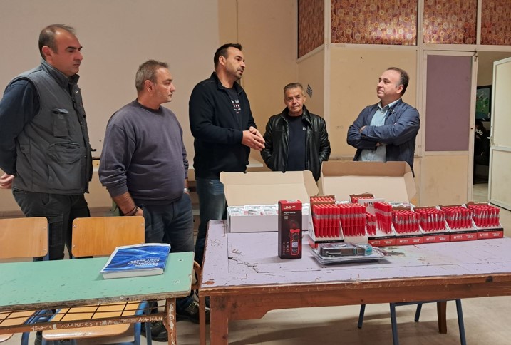 Επίσκεψη του Σ.Ε.Η.Λ στο 1ο ΕΚ Λάρισας