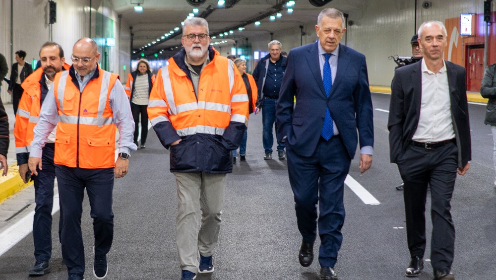 Παραδόθηκε σήμερα στην κυκλοφορία πλήρως αναβαθμισμένη η Σήραγγα Κατερίνης