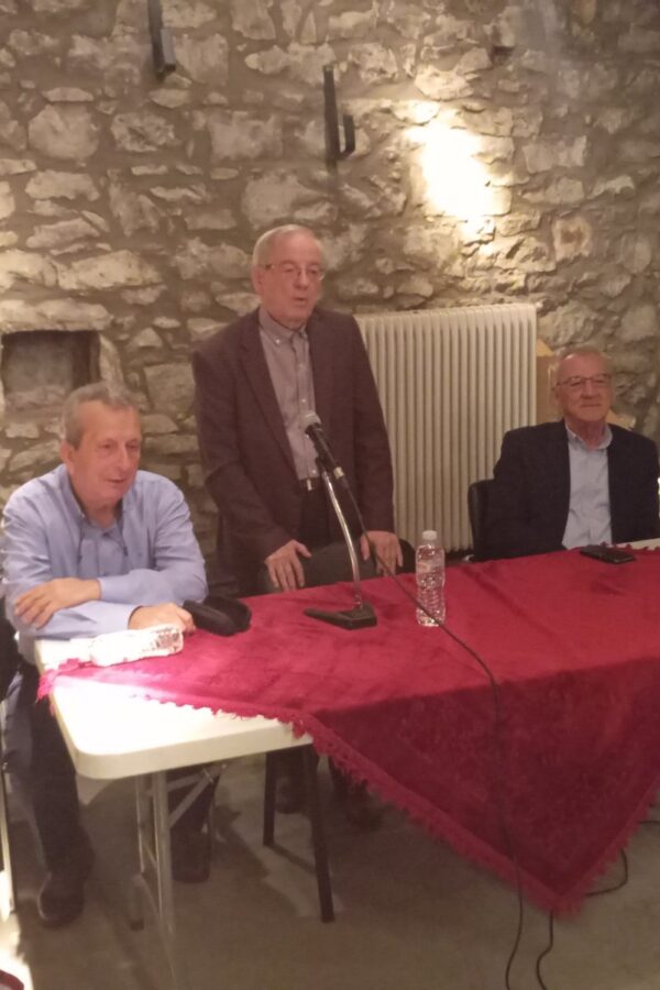 Παρουσιάστηκε στον Τύρναβο το βιβλίο «Θεσσαλοί Κωδικογράφοι» του Κώστα Σπανού