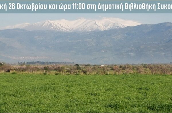 «Η κατοίκηση στη Λεκάνη του Συκουρίου και της Ελάτειας στους προϊστορικούς χρόνους»