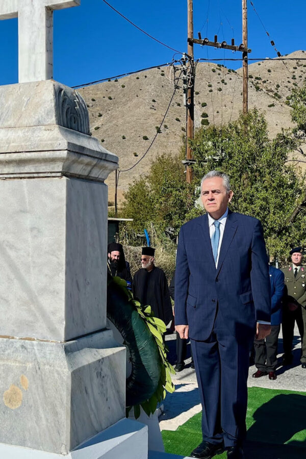 Μ. Χαρακόπουλος: Εθνική ενότητα και σταθερότητα προϋποθέσεις για ισχυρή άμυνα της χώρας