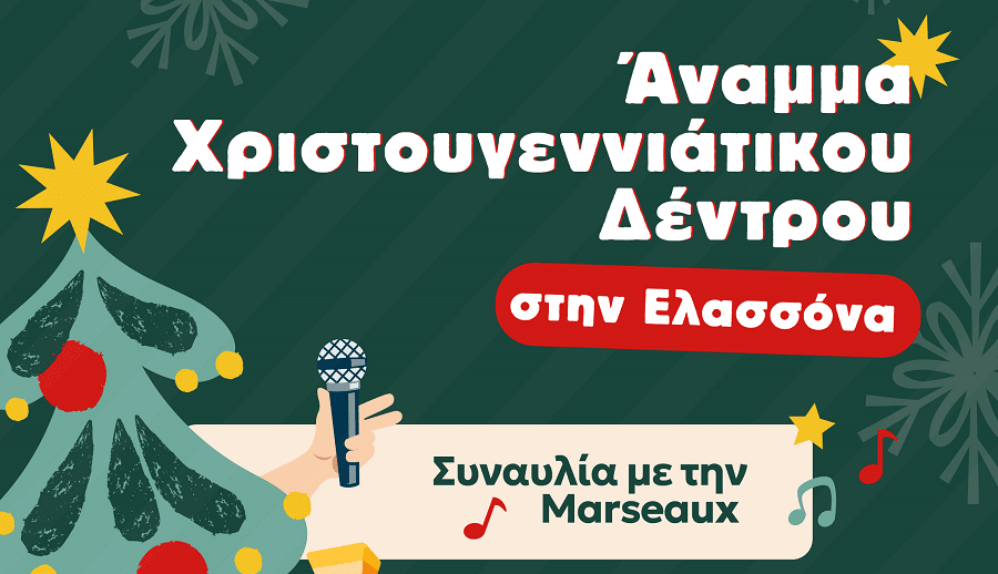 Ανάβει το Χριστουγεννιάτικο Δέντρο στην Ελασσόνα!