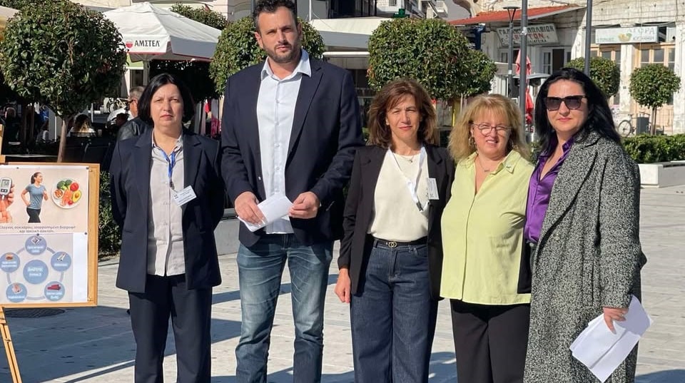 Πετυχημένη δράση ευαισθητοποίησης του Κέντρου Υγείας για τον διαβήτη στον Τύρναβο