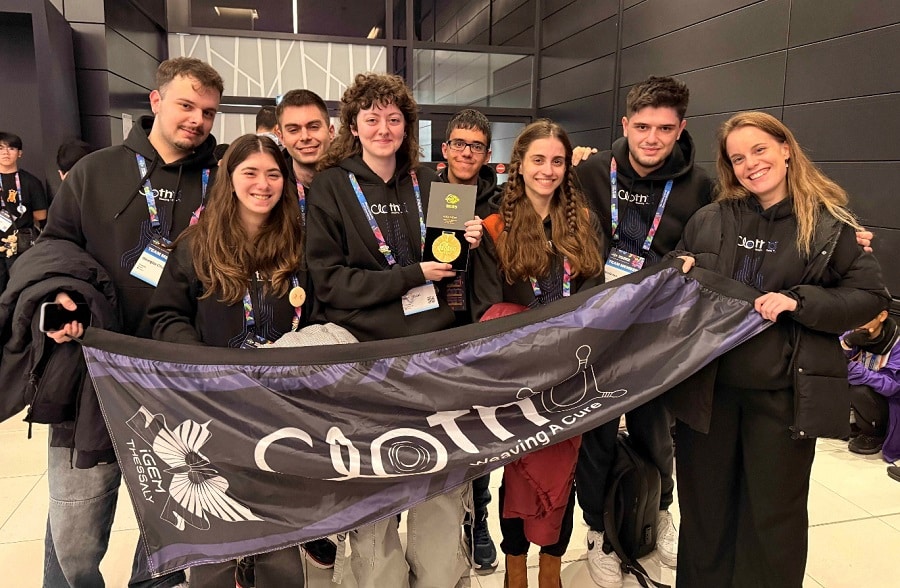 Χρυσό βραβείο για την ομάδα iGEM Thessaly 2025 του Πανεπιστημίου Θεσσαλίας