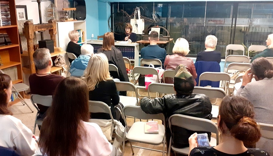 Παρουσιάστηκε στον Βόλο «Ο βιβλιοπώλης», της Χρύσας Μαστοροδήμου