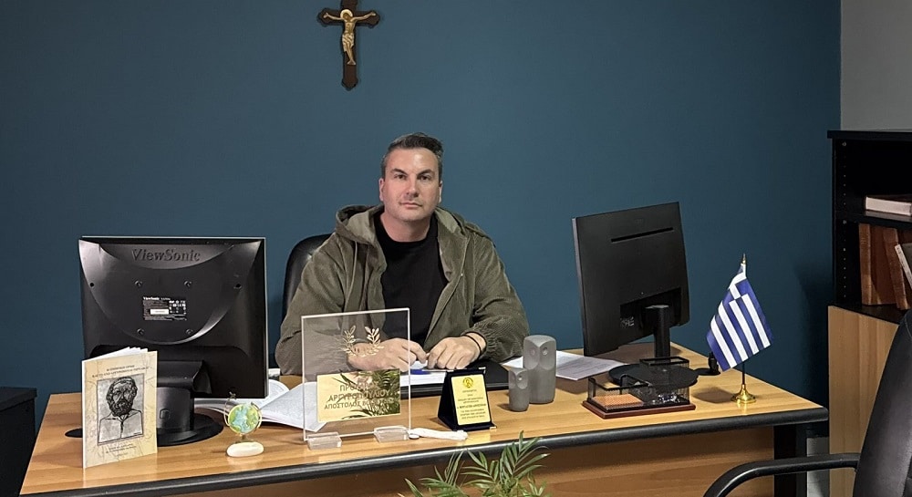 Ευχαριστήριο του προέδρου της κοινότητας Αργυροπουλίου