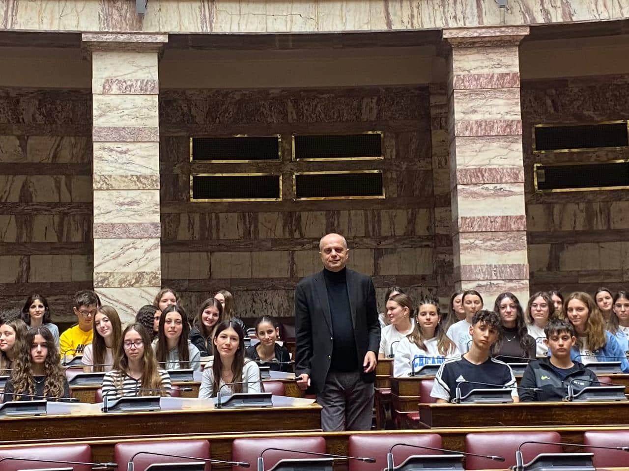 Χρ. Καπετάνος: «Από εσάς τα παιδιά, παίρνουμε μαθήματα ειλικρίνειας»