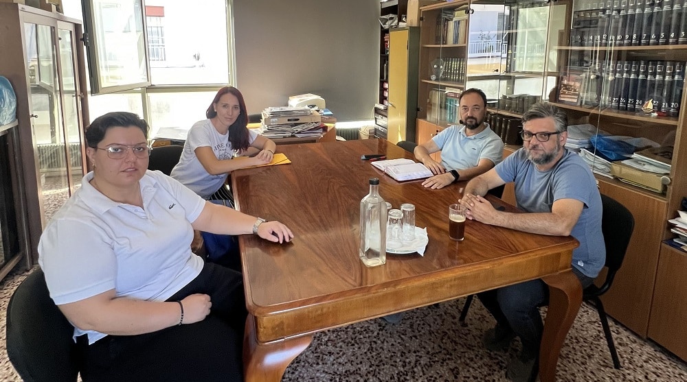 Συνάντηση Δικτύωσης του Κέντρου Ένταξης Μεταναστών Δήμου Λαρισαίων με τα στελέχη του Εργατικού Κέντρου Λάρισας