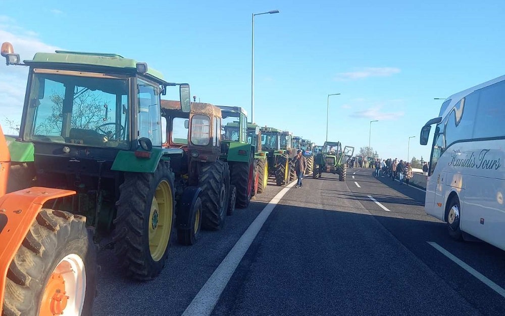 Δείτε πως θα κινηθείτε στον αυτοκινητόδρομο ΠΑΘΕ λόγω του μπλόκου