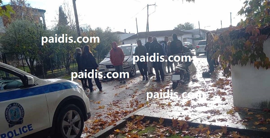 Συμβαίνει τώρα: Τροχαίο με 2 τραυματίες στον Αμπελώνα