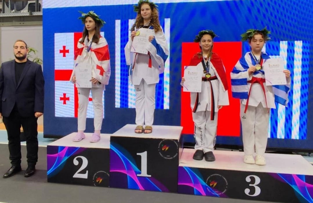 Χάλκινο μετάλλιο για την Αναστασία Τζιόλα του Α.Ο. ΤΑΕ ΚΒΟ ΝΤΟ Τυρνάβου στο EUROPEAN KIDS CHAMPIONSHIPS