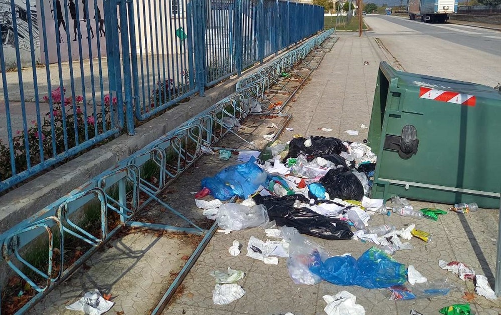 Νέες ζημιές στο Γυμνάσιο – Λύκειο Αμπελώνα