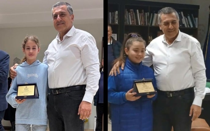 Βραβεύτηκαν από την περιφέρεια οι αθλήτριες Αντωνία Τόλη και Αναστασία Τζιόλα του Α. Ο. ΤΑΕΚΒΟΝΤΟ Τυρνάβου