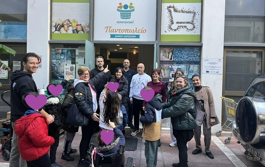 Στο Κοινωνικό Παντοπωλείο το Ειδικό Δημοτικό Σχολείο Γιάννουλης