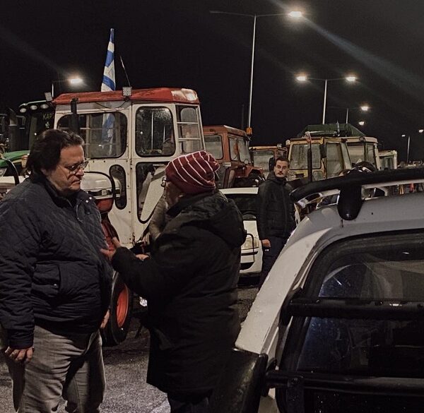 Θωμάς Παπαλιάγκας από το μπλόκο της Νίκαιας: Τα μεγάλα προβλήματα δεν συλλαμβάνονται ούτε φυλακίζονται