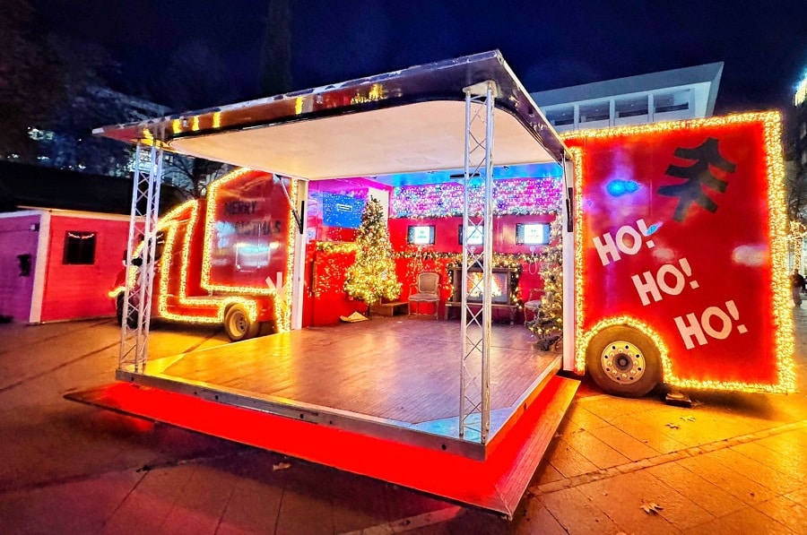 Ερχεται τo Santa Truck στις γειτονιές της Λάρισας