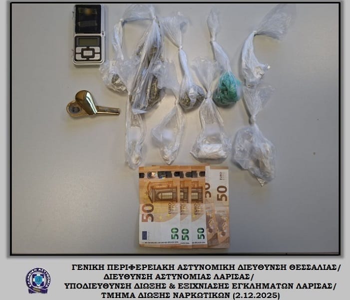 Συνελήφθη Αμπελωνίτης για κατοχή ναρκωτικών