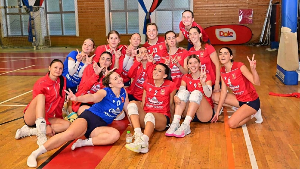 Στην 1η θέση η γυναικεία ομάδα βόλεϊ της Ε.Α. Λάρισας