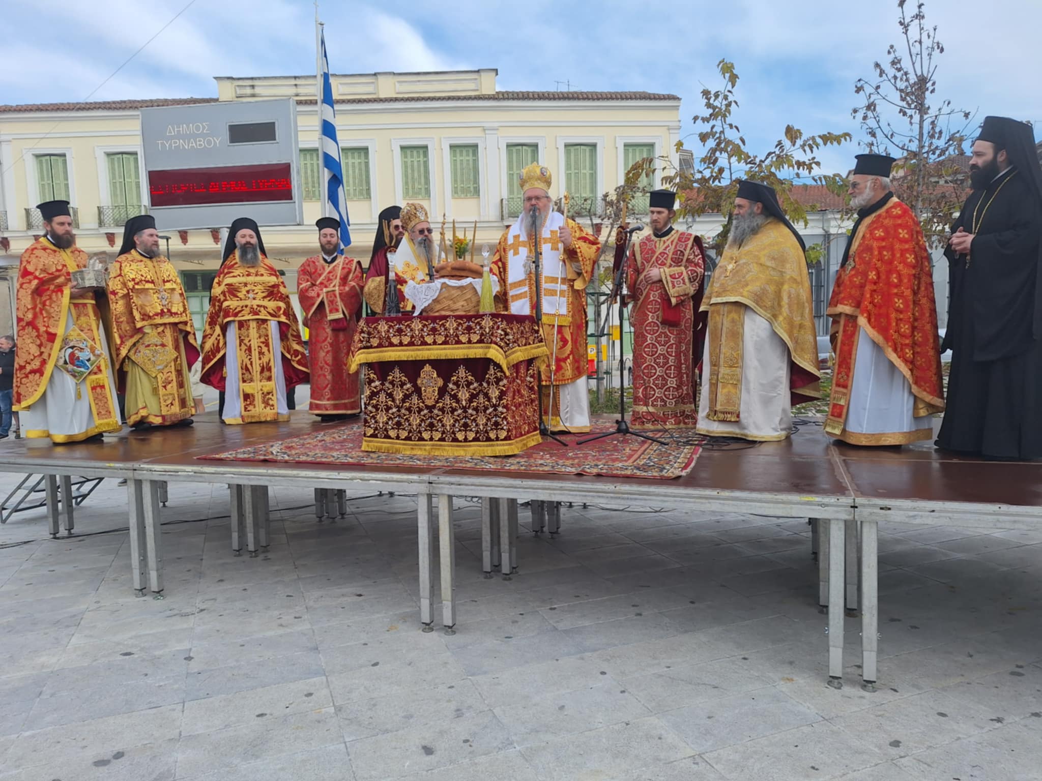 Με λαμπρότητα οι εκδηλώσεις για τον Άγιο Γεδεών στον Τύρναβο