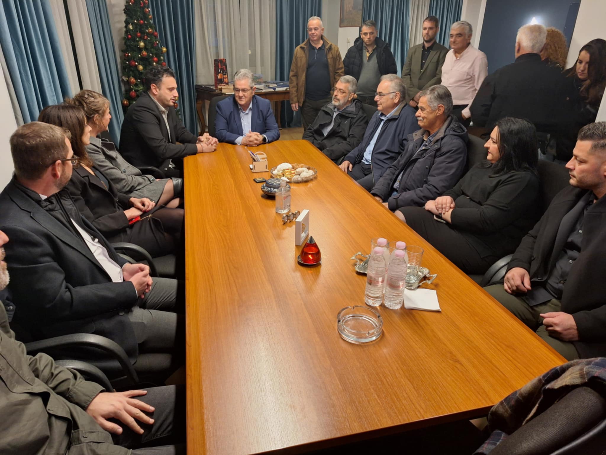 Δ. Κουτσούμπας: Ο δήμος Τυρνάβου είναι αγωνιστικός, παλεύει και ενδιαφέρεται για τα προβλήματα των κατοίκων