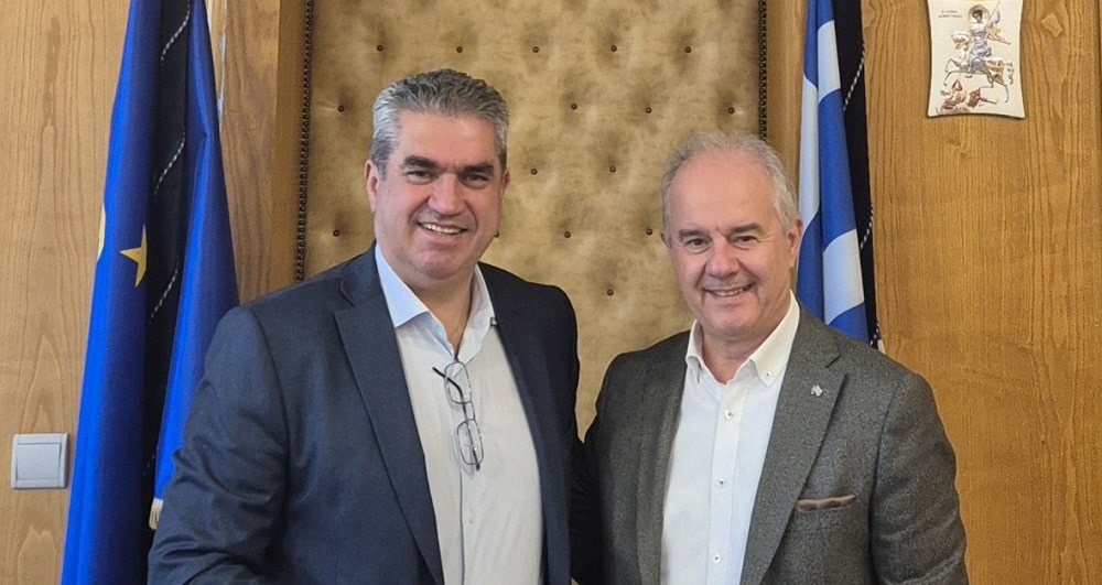 Συνάντηση του Δημάρχου Τεμπών με τον Γενικό Γραμματέα Υποδομών για κρίσιμα έργα στον Δήμο