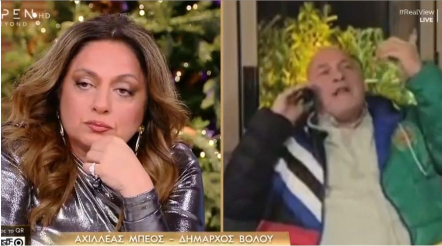 Χάος σε τηλεοπτική εκπομπή με Μουτίδου και Μπέο (βίντεο)