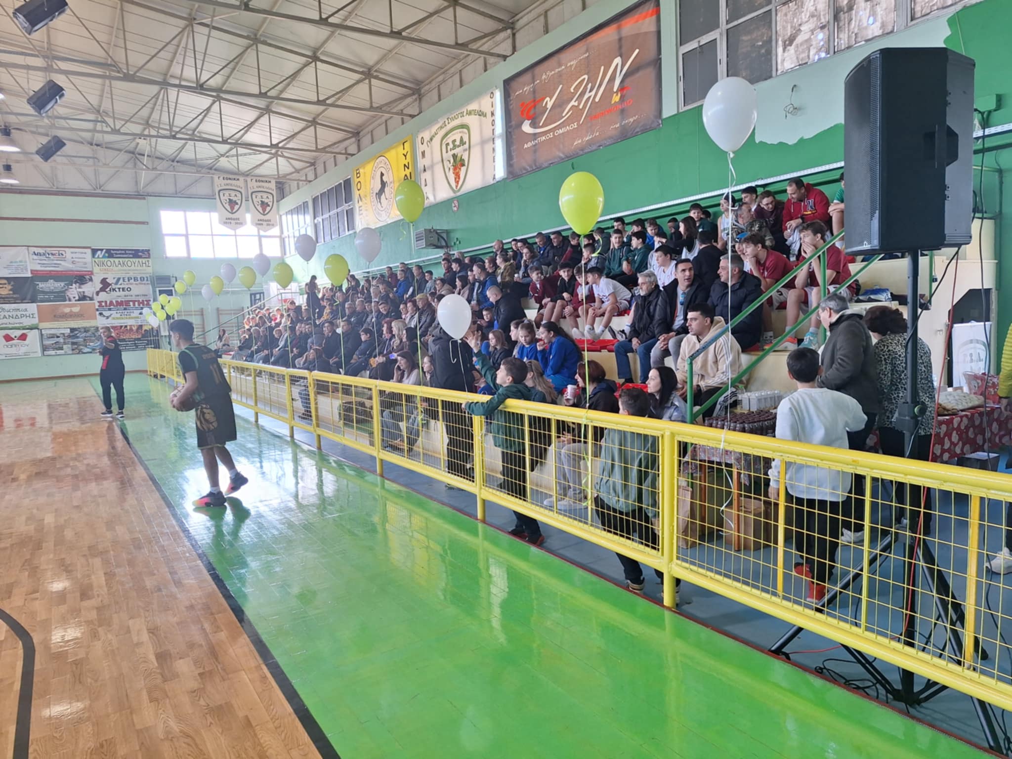 Συγκίνηση και αθλητικό πνεύμα στο τουρνουά μπάσκετ «Σπύρος Βενέτης» του Γ.Σ. Αμπελώνα