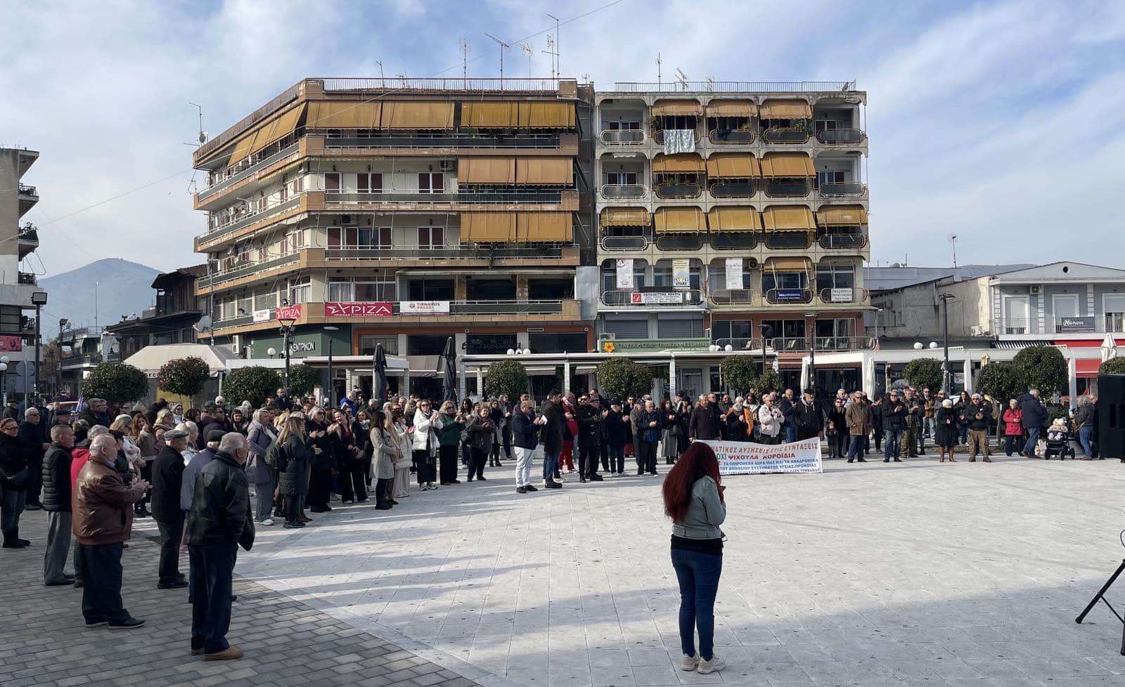 Δυναμικό όχι στον αντιλαϊκό προϋπολογισμό της κυβέρνησης έστειλε ο Τύρναβος
