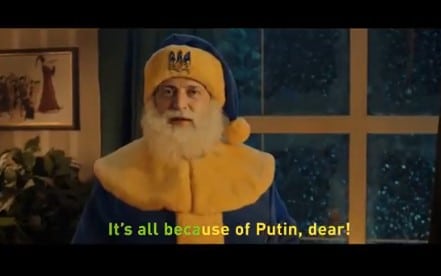 Χριστουγεννιάτικο τρολάρισμα των Ρώσων στους Ευρωπαίους: «Για όλα φταίει ο Πούτιν» (Βίντεο)