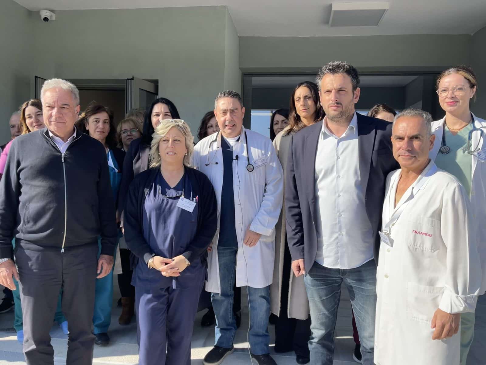 Παράδοση – παραλαβή Βιοχημικού Αναλυτή στο Κέντρο Υγείας Τυρνάβου