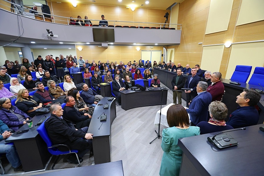 Η Δ.Α.Ο.Κ. της Περιφέρειας Θεσσαλίας έκοψε την πίτα της