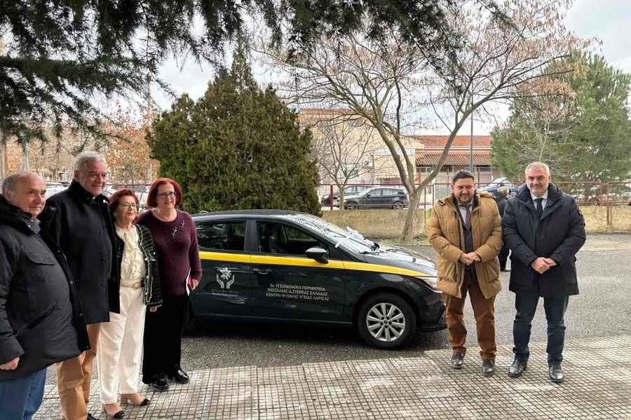 Δωρεά Ι.Χ. αυτοκινήτου από τον Σύλλογο Φίλων Κέντρου Ψυχικής Υγείας Λάρισας