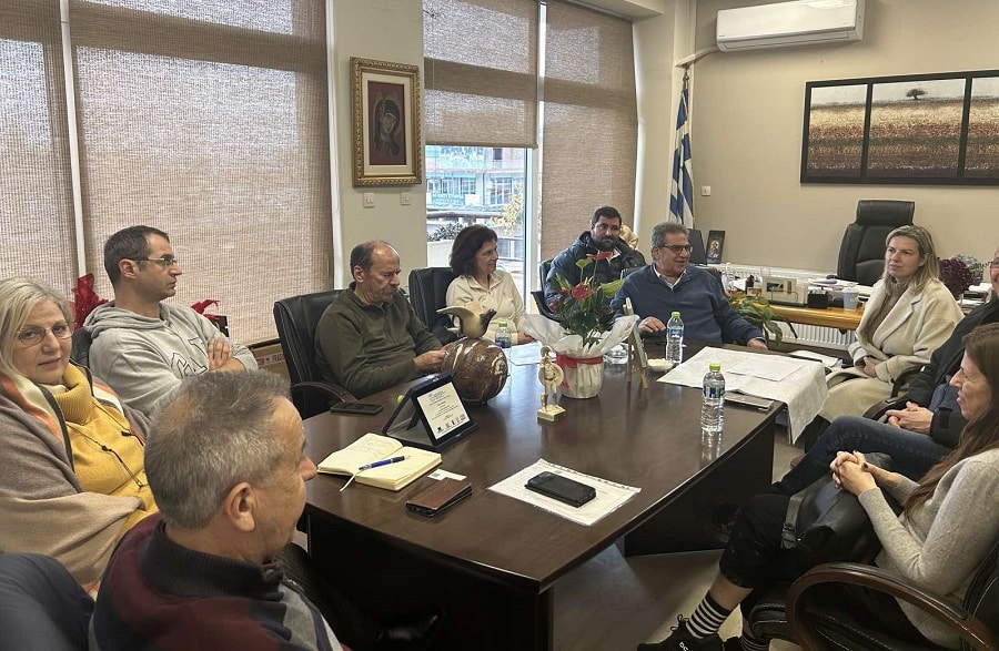 Στον Δήμαρχο Φαρσάλων ομάδα επιστημόνων του Υπουργείου Υποδομών για το Φράγμα της Σκοπιάς