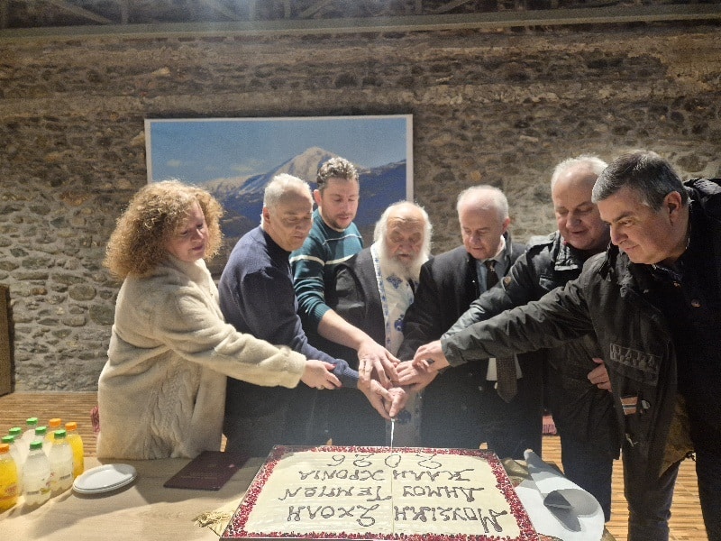 Με πολλές ευχές η κοπή πίτας της Μουσικής Σχολής Δήμου Τεμπών