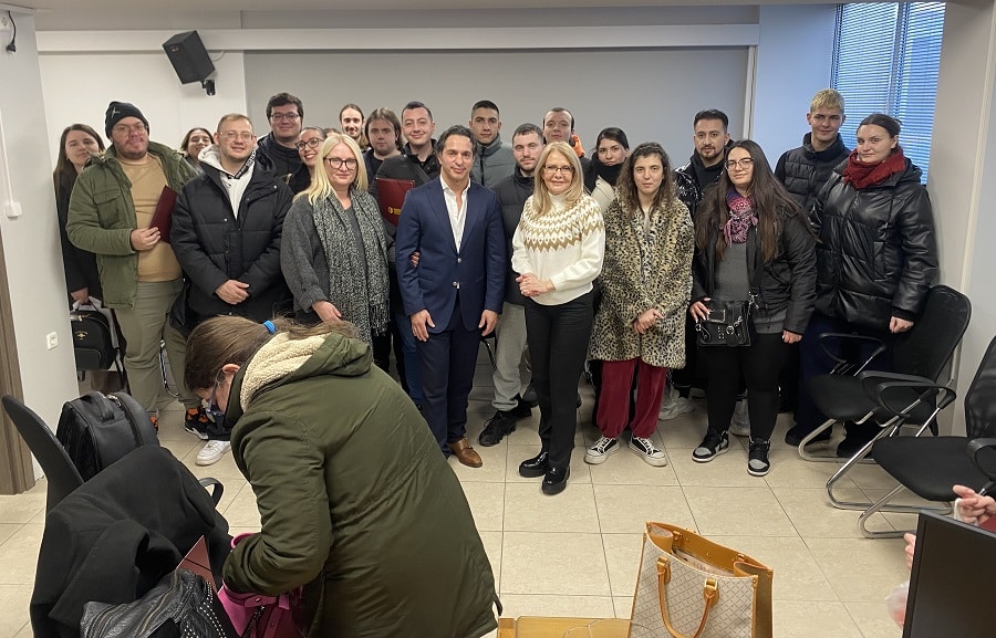 Επίσκεψη μαθητών ΕΠΑΣ ΔΥΠΑ Λάρισας στο Οικονομικό Επιμελητήριο