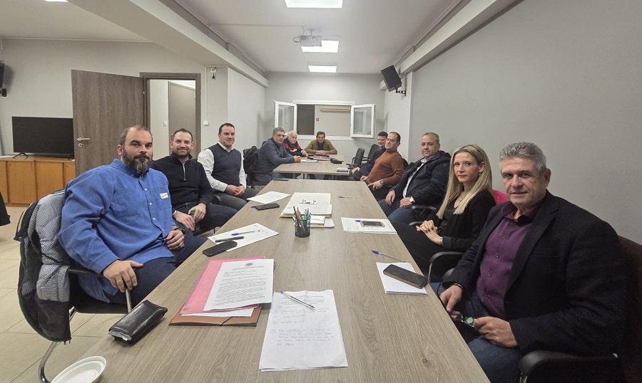 Συνάντηση του  Δ.Σ. του Π.Τ. Θεσσαλίας ΟΕΕ με τους Προέδρους των Συλλόγων Λογιστών Θεσσαλίας.