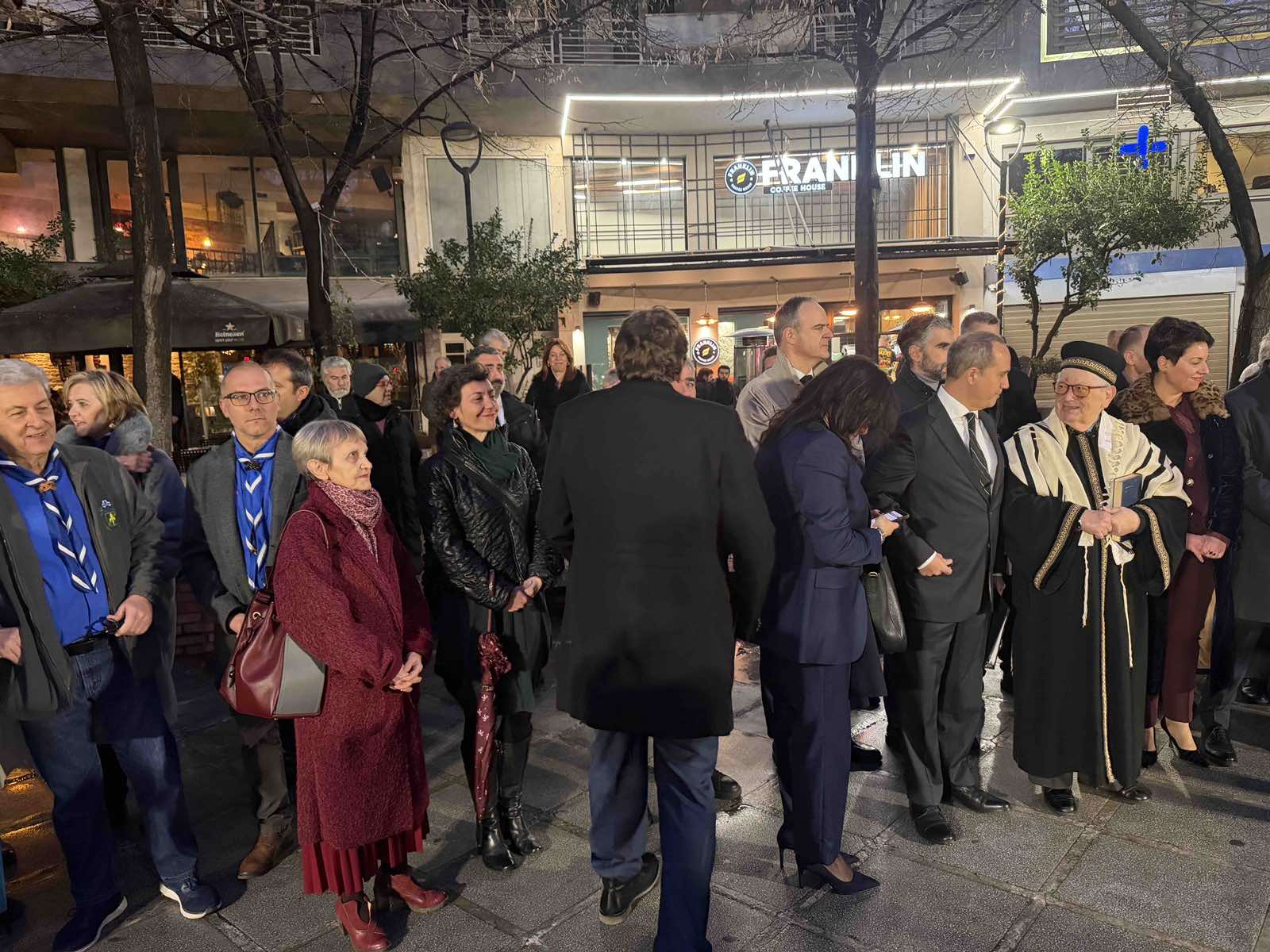 Η Λάρισα τίμησε τους Εβραίους μάρτυρες του ολοκαυτώματος