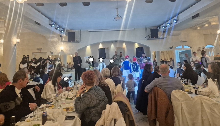 Εκοψαν πίτα οι σύλλογοι Μακρυχωρίου και Ευαγγελισμού