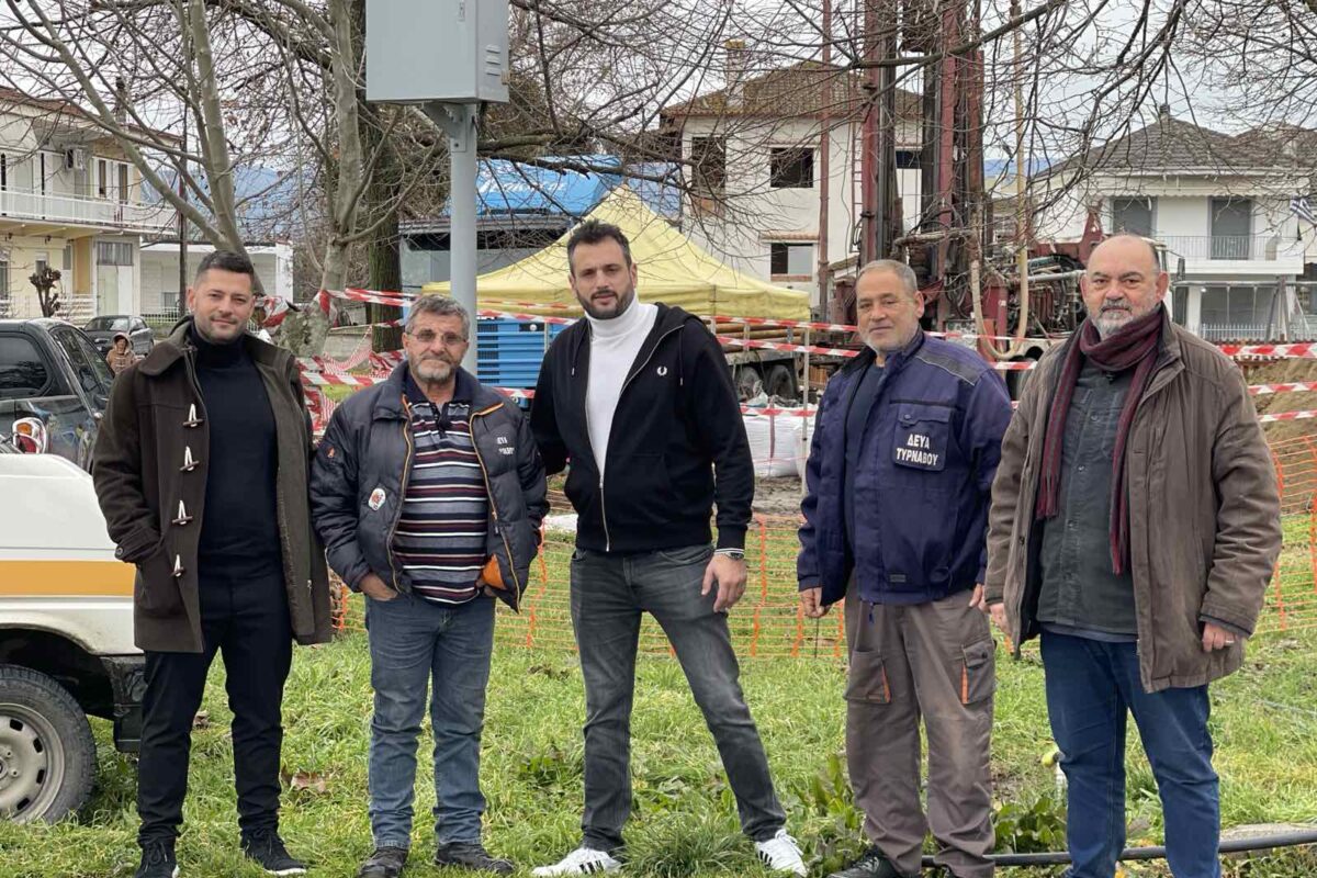 Σε χρήση η νέα υδρευτική γεώτρηση στον Αμπελώνα