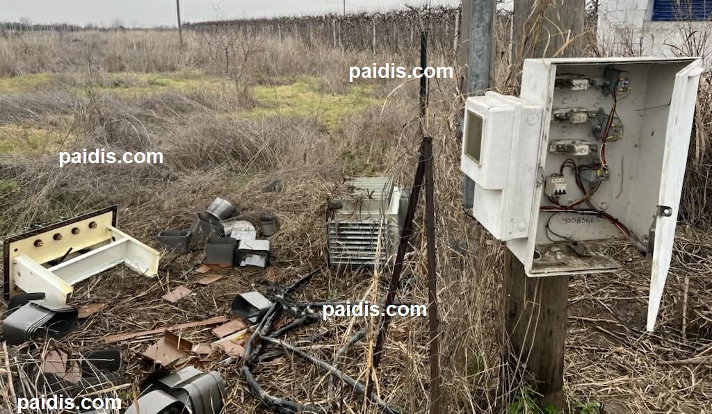 Κλοπή μετασχηματιστή από το δίκτυο της ΔΕΗ έξω από τον Τύρναβο