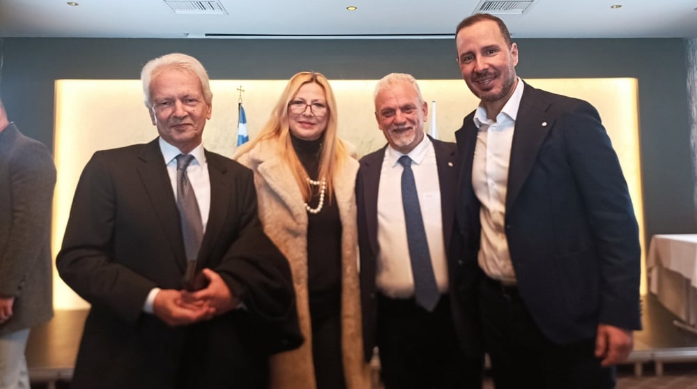 Στην πίτα της Ελληνικής Λύσης παρουσία του προέδρου Κ. Βελόπουλου και κορυφαίων στελεχών η Χρ. Κοντογιάννη