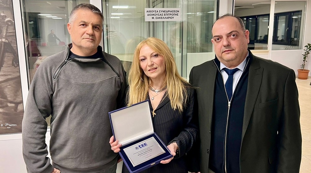 Το ΤΕΕ/ΤΚΔΘ τίμησε τον Μιχαήλ Σακελλαρίου