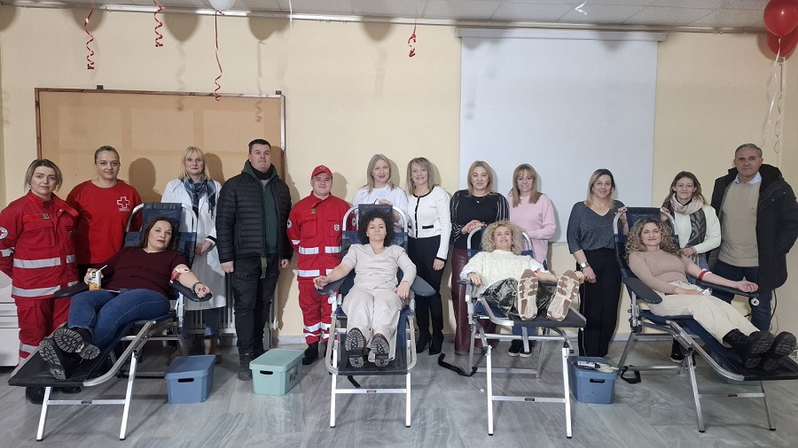 Με μεγάλη συμμετοχή και πνεύμα κοινωνικής αλληλεγγύης η εθελοντική αιμοδοσία του Δήμου Ελασσόνας