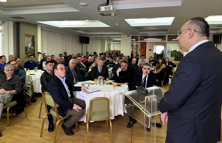 Μαζική η Γενική Συνέλευση Ένωσης Στρατιωτικών Περιφερειακής Ενότητας Λάρισας