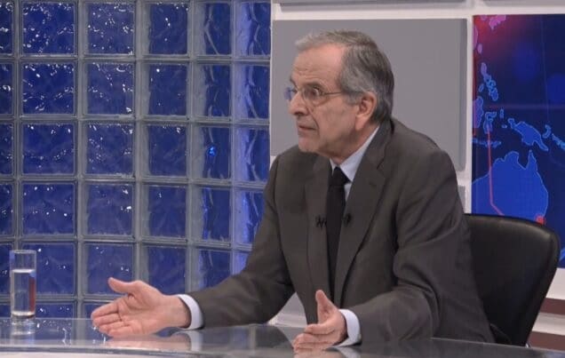 Αντώνης Σαμαράς: «ποιο… Μητσοτάκης ή χάος; Ο Μητσοτάκης είναι το χάος!»
