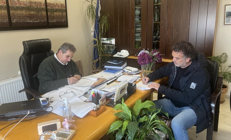 Δήμος Φαρσάλων: Υπεγράφη η σύμβαση για την κατασκευή του «Πράσινου Σημείου»