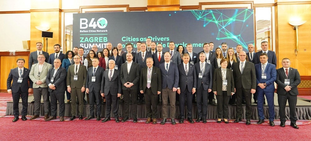 Δυναμική παρουσία του Δήμου Λαρισαίων στη Σύνοδο του Δικτύου B40 στο Ζάγκρεμπ, με επίκεντρο τις ανθεκτικές και «έξυπνες» πόλεις»