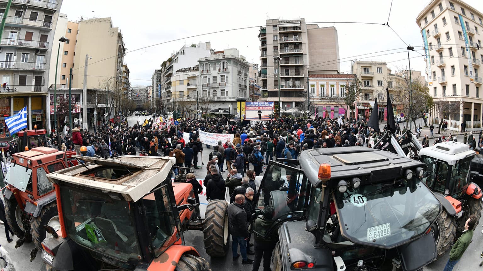 Στο Σύνταγμα θα χτυπήσει σήμερα η καρδιά του αγροτικού αγώνα για την επιβίωση
