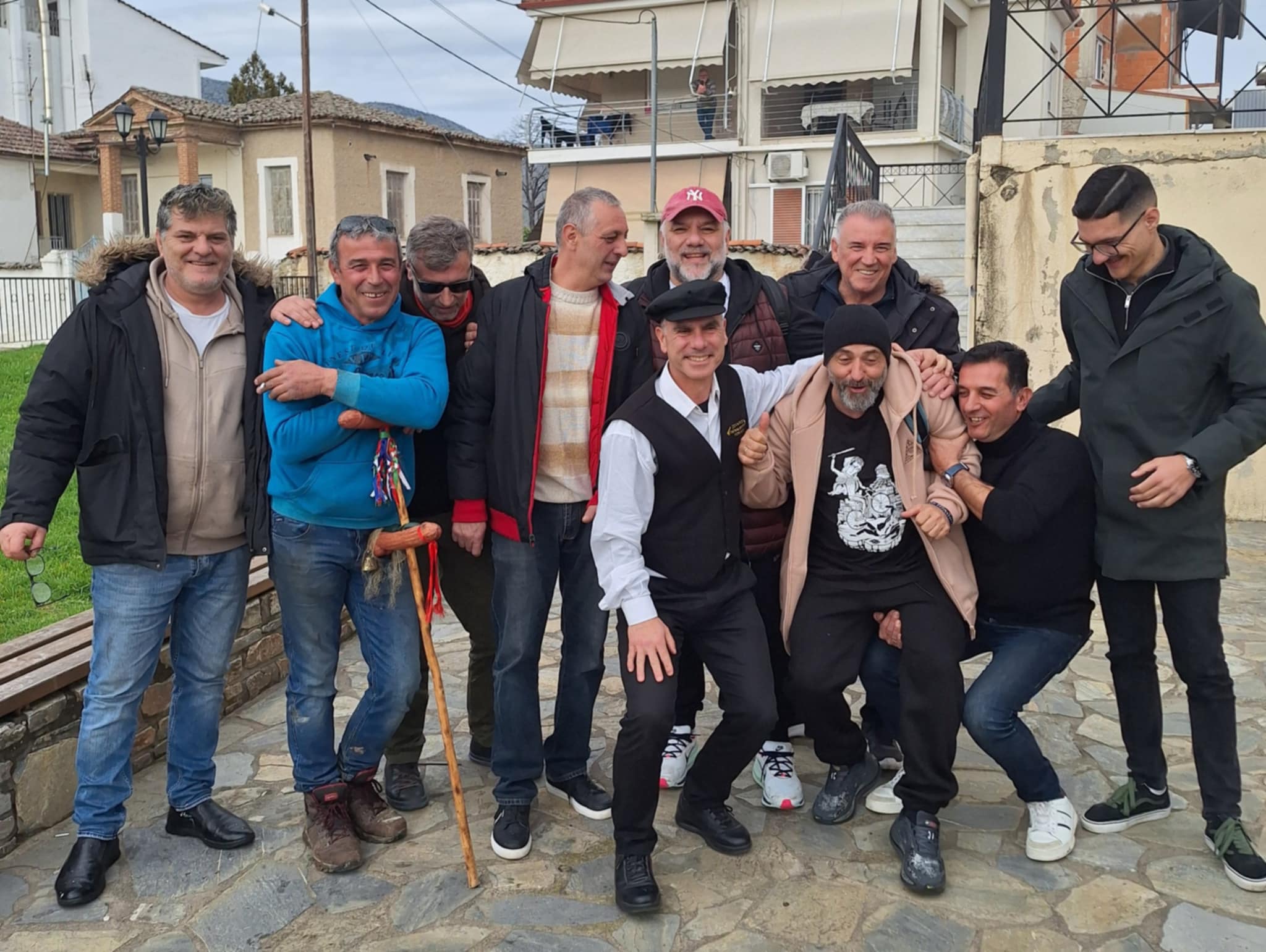 Στον Τύρναβο με τον σύλλογο Γαϊτανάκι – Μπουρανί ο Γρηγόρης Αρναούτογλου